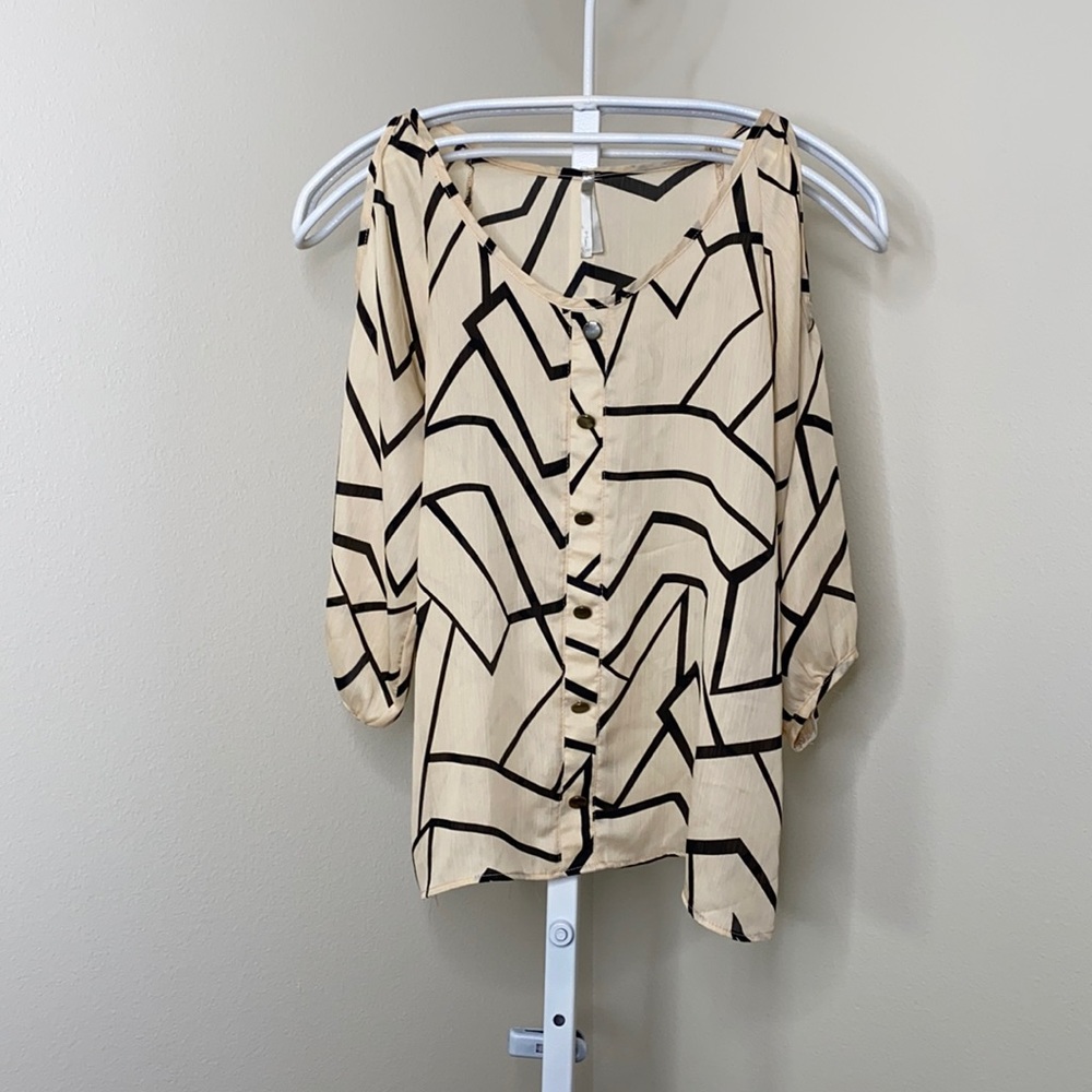 Women Cream Blouse